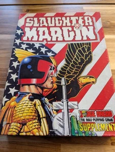 Juego Judge Dredd Slaughter Margin 1987 de Games Workshop - Excelente Estado - Imagen 1 de 10