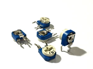 5x  Trim Pot  100R Vertical mount Trimmer-Potentiometer  100 Ohm Side adjust 101 - Picture 1 of 6