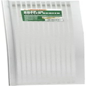 Frost King G636W Vinyl Snap-In Gutter Screen, 6-5/8" X 3Ft., White - Picture 1 of 3