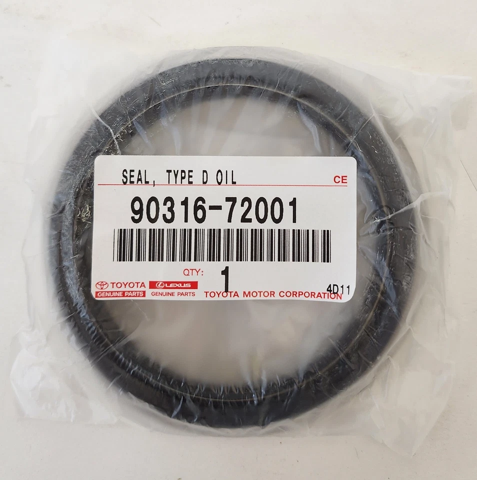 Nuevo sello de aceite genuino para buje del eje delantero Toyota Lexus 1998-2023 OEM 90316-72001 Foto 1 de 1
