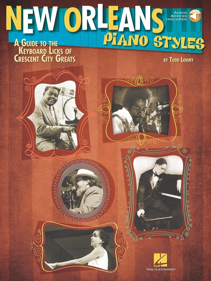 New Orleans Piano Styles Guide to Keyboard Licks Jazz Music Lessons Book & Audio - Image 1 of 1