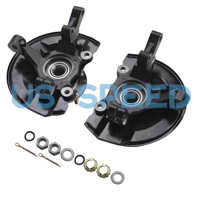 Front Steering Knuckle & Wheel Hub Bearings for 2007-17 Jeep Patriot Compass - Imagem 1 de 4