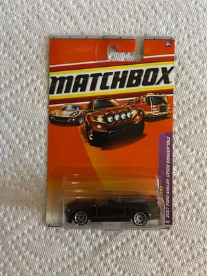 Matchbox Mustang Shelby GT500 2007 convertible  Foto 1 de 4