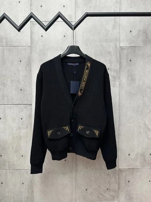 Louis Vuitton Cardigan Embroidered Signature  / Size M - Image 1 of 4