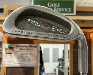 Ping Karsten EYE2 Red Dot Wedge 35,5" PING Wedge Flex Albero Acciaio RH USATO - Foto 1 di 23