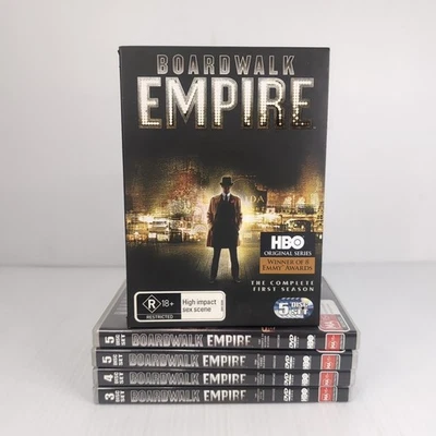 Boardwalk Empire  Season 1 - 5 DVD Bundle TV Series HBO 22-Disc Set 1 2 3 4 5 - image 1 of 4