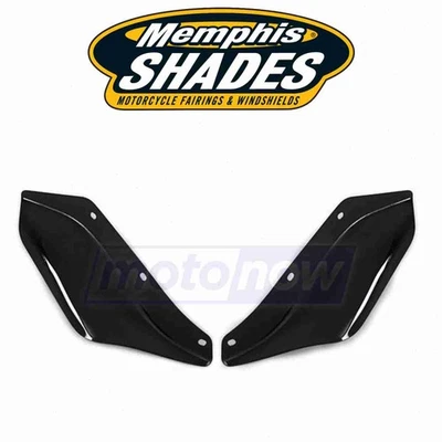 Memphis Shades Side Deflectors for 2006 Harley Davidson FLHXI Street Glide - lw Foto 1 de 4