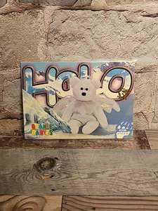 Tarjeta TY Beanie Babies BBOC común Halo the Bear #4208 prueba de artistas - Imagen 1 de 2