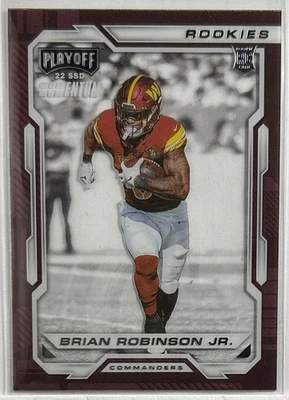 2022 Chronicles #PMR-25 Brian Robinson Jr. Playoff Momentum Rookies Washington - Image 1 of 2