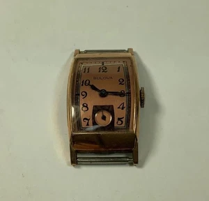 Vintage BULOVA Gold Filled Hand Wind Wrist Watch - Picture 1 of 4