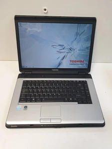 TOSHIBA SATELLITE L300-1BV INTEL CELERON 160GB HDD 2GB RAM WINDOWS 7 - Picture 1 of 5