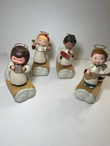 Hallmark Inalámbrico Infantil Navidad Concurso Ángel Coro Banda de 4 2012 Leer - Imagen 1 de 14