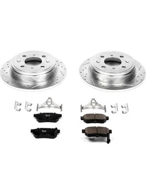 Power Stop For 90-01 Acura Integra Rear Z23 Evolution Sport Brake Kit (K408) - Image 1 of 4