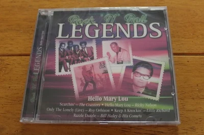 Rock 'N' Roll Legends CD Hello Mary Lou Roy Orbison Elvis Presley Vintage 2004 Foto 1 de 2