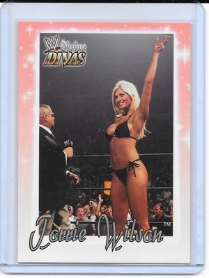 2003 WWE WWF Fleer Divine Divas Torrie Wilson Bikini Swimsuit #61 RARE SP WCW NM - Image 1 of 2