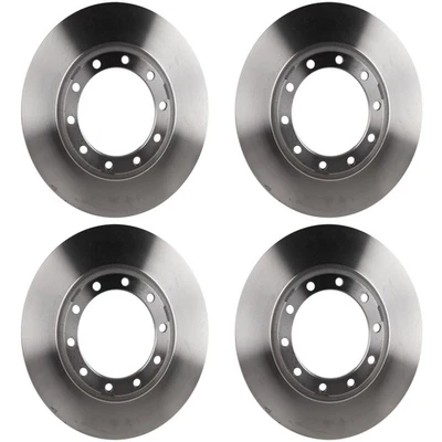 Front & Rear Brake Disc Rotors for Chevy Hino 268 238 258LP Isuzu FTR FVR FXR - Image 1 of 4