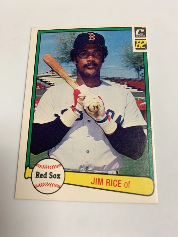 1982 Donruss Boston Red Sox Jim Rice - Image 1 of 1