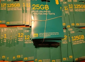 100 x EE PAYG SIM CARDS BULK MOBILE PHONE NUMBER CHEAP WHOLESALE JOBLOT - Picture 1 of 1