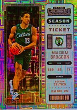 Malcolm Brogdon 2022-23 Contenders Basketball Infinite Mojo Refractor Card #100