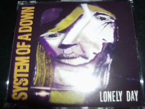 System Of A Down ‎– Lonely Day EU Promo CD Single – Like New 