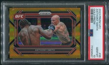 2023 Panini Prizm UFC #96 Anthony Smith Prizm Gold #10/10 PSA 10 (GEM MT)