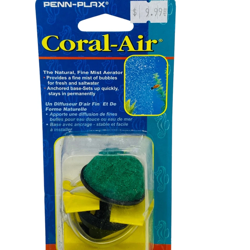 Aireador de niebla fina para acuario Penn Plax Coral-Air CA1 para pecera Foto 1 de 4