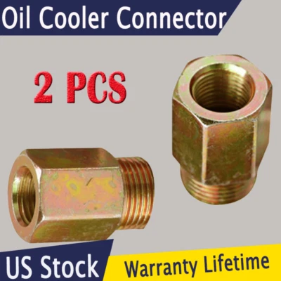 2PCS Transmission Oil Cooler Connect for 85-94 Ford Explorer/Ranger/B4000 AT/MT - Image 1 of 4