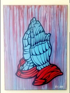 "Pintura de Erick D. Márquez 18"" x 24" - Imagen 1 de 4