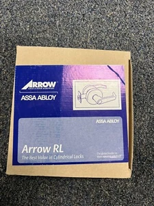 ARROW ASSA ABLOY KWL01 26D Finish Passage Lever 2 3/8 - 2 3/4 Backset - Picture 1 of 2