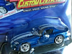 1996 Blue Dodge VIPER GTS RIDES MAGAZINE JoyRides 2005 RC2 MOC 1:64 - Picture 1 of 3
