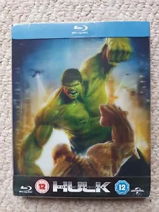 MARVEL: THE INCREDIBLE HULK (2016) UK Region B Lenticular Steelbook *NEW* - Picture 1 of 6