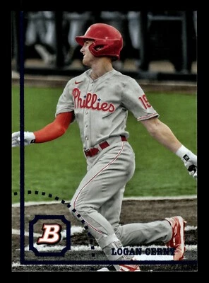 2022 Bowman Heritage Prospects Logan Cerny #BHP65 Philadelphia Phillies - Image 1 of 2