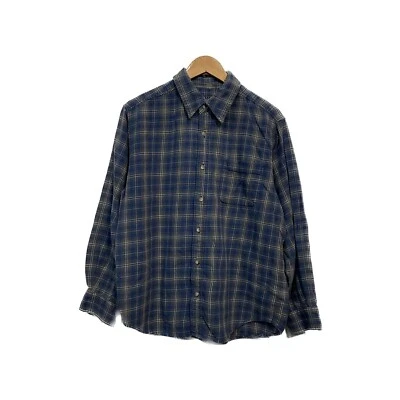 Camisa Ediciones Básicas - Franela a Cuadros Manga Media Larga Con Botones - Para Hombre M Foto 1 de 4