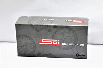 SPI 22-312-3  Deluxe Dial Indicator 10mm Range, 0-100, .01mm Grad  #1372 - Image 1 of 4