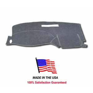 Gray Carpet Dash Mat Compatible with 1997-2003 Pontiac Gran Prix Dash Cover - Picture 1 of 11