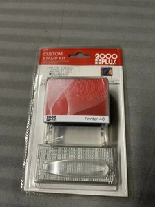 Kit de estampillas personalizadas autoentintadas Plus 2000 impresión - Imagen 1 de 2