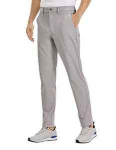 CRZ YOGA Men's Casual Pants Quick Dry Lightweight Casual w Pockets Cliff Ash NWT - Picture 1 of 4