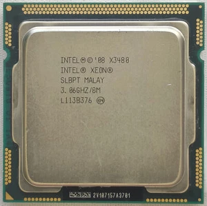 Intel Xeon X3480 3.06G LGA1156 1MB Quad-Core Processor SLBPT Tested - Picture 1 of 3