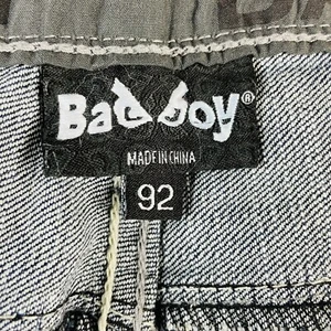 Bad Boy Jeans Mens Size 92 Dark Blue Wash Denim Straight Regular Baggy - Picture 1 of 13