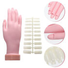  Manicure Practice Prosthetic Hand Abs Fake for Nail Training Nails Tools