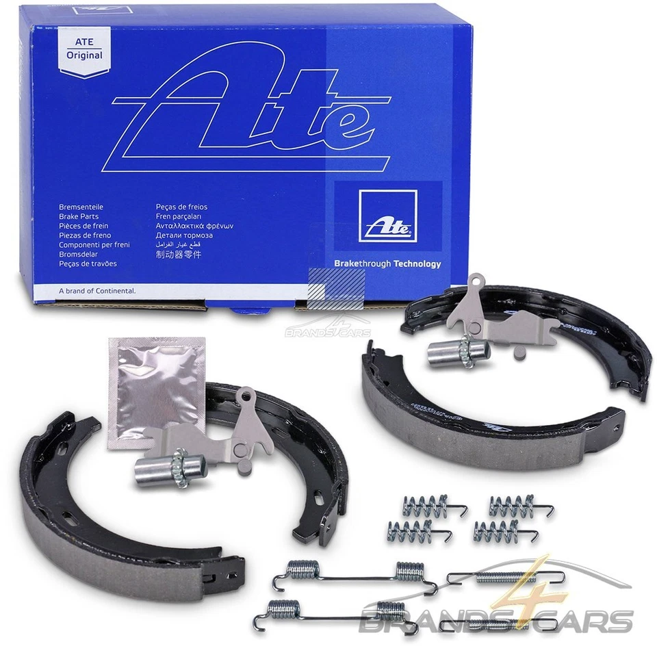 ATE HANDBREMSBACKEN +SPREIZSCHLOSS SATZ FÜR MERCEDES C-KLASSE W203 CLK SLK VANEO - Bild 1 von 1
