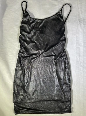 Тишина + шум антропологии чистый декольте Camisole Майка X-Small металлический - Изображение 1 из 4