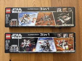 LEGO Star Wars: Microfighter 3 in 1 Super Pack Lot (66533 & 66534) - New Sealed
