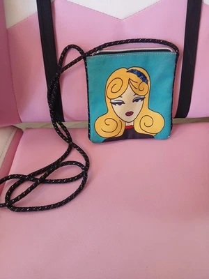 Bolso de Mano Bandolera Doble Cara Rostros Niña Glamour Far Nine De Colección LINDO Foto 1 de 4