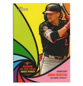 2024 Topps Heritage Award Winners Gunnar Henderson - Bild 1 von 1