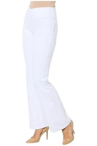 IMAN Global Chic Women's Bootcut Trouser Jean White - Picture 1 of 1