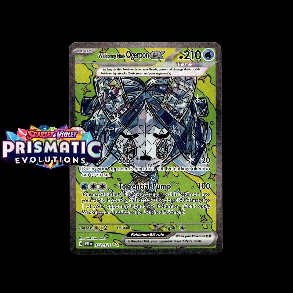 Pokemon Prismatic Evolutions: Choose Your Card! Reverse Holo/Holo EX Full Art NM - Image 1 of 2