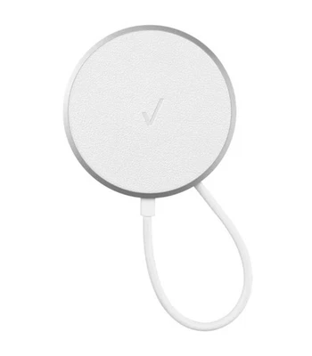 Verizon 15W Qi Magnetic Wireless Fast Charging Pad USB C White VZW22-0707 - Image 1 of 4