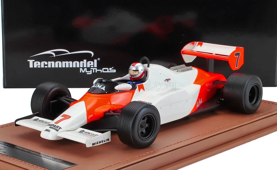 1/18 TECNOMODEL - McLAREN - F1  MP4/1C N 7 MONACO GP (with pilot TMD18-402D - Immagine 1 di 1
