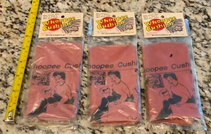 Whoopee Cushion Lot 3 Vintage Fart Prank Gag Toy Whoopie Unopened New NOS - Picture 1 of 4